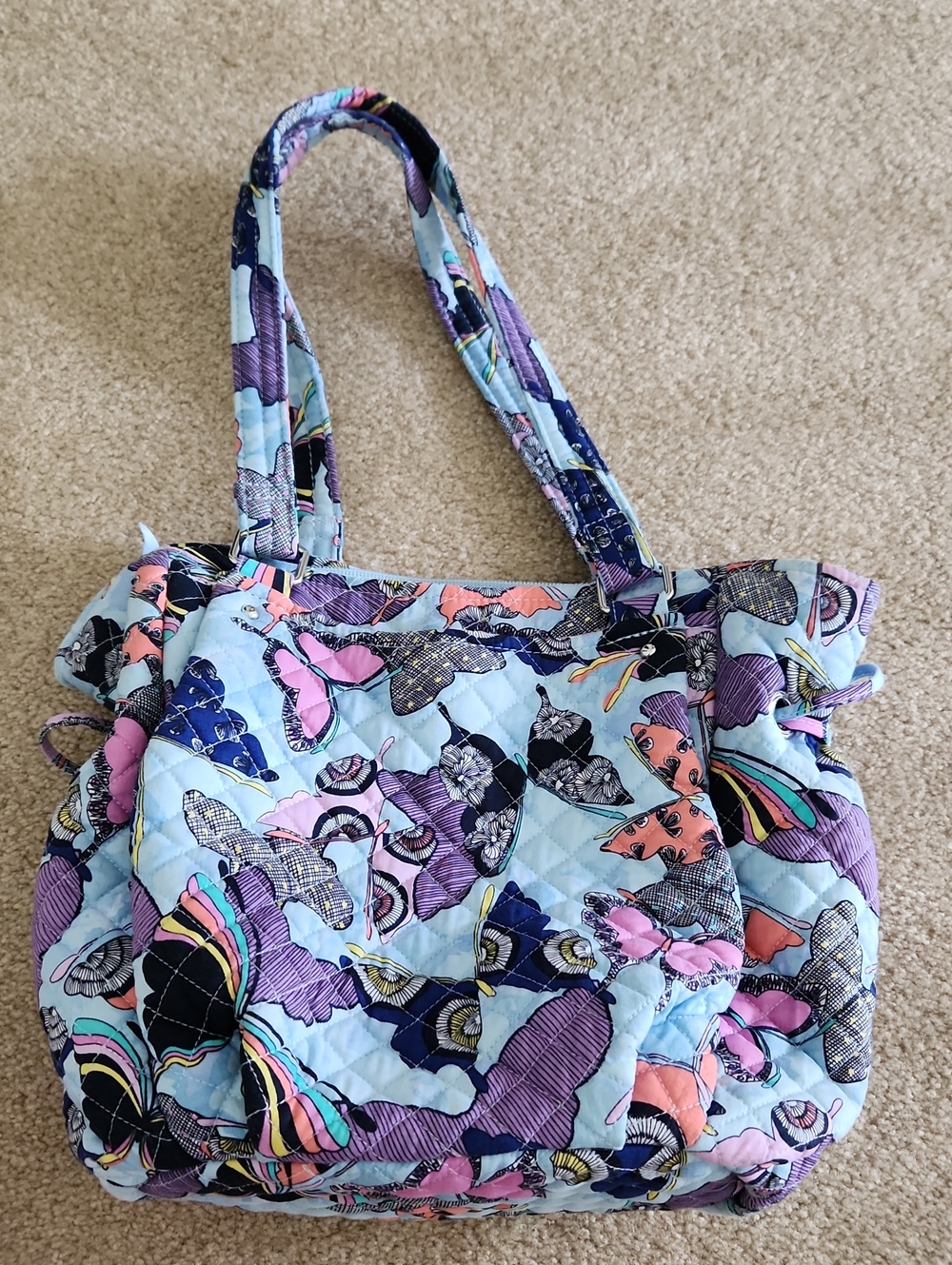 vera bradley glenna satchel bag